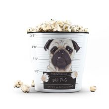 Balde de Pipoca 3,5 litros Bad Pug - Beek