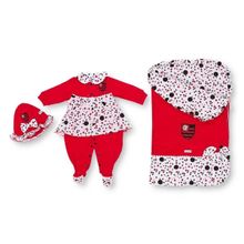 Kit Maternidade Flamengo Luxo Meninas Oficial
