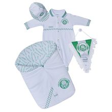 Kit Maternidade Palmeiras com Saco de Dormir Oficial