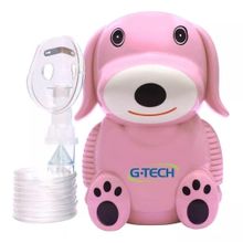 Nebulizador compressor G-Tech Nebdog rosa127V/230V