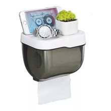 Porta Papel Higiênico De Parede À Prova D'água Colável