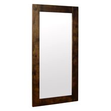 Espelho Retangular Decorativo com Moldura 200x100 Fiore Canela - Gran Belo