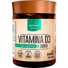 Vitamina D3 Nutrify 60 Cápsulas