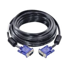 Cabo Vga 20m Monitor LCD Pc Tv Projetor 20 Metros Blindado