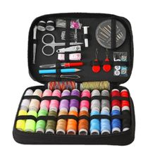 Kit 1 Mini máquina de costura portátil, 1 Mesa Extensora e 1 Kit de costura