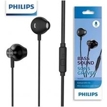 Fone de Ouvido Philips com microfone Preto - TAUE101BK/00