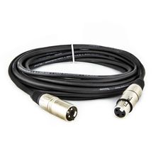 Cabo XLR Macho x XLR Balanceado Profissional - 50 Metros