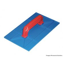 Desempenadeira Azul Zumplast Corrugada 17X30Cm