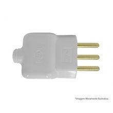 Pino Prensa Cabo Ilumi 2P+T Cz 10A 250V 14050Pct c/10pcs