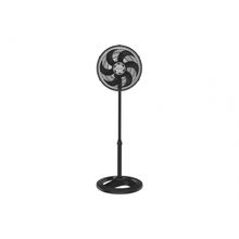 Ventilador Coluna Preto Turbo 6 Pas 30Cm 52W 220V
