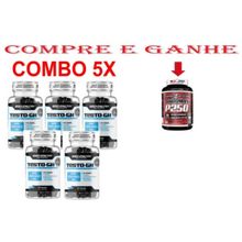 Combo 5x Testo-gh, Pote 120  e Ganhe Chromax P250 Menor preço
