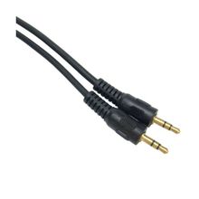 Cabo De Audio P2 Macho X P2 Macho 3,5mm 1,8 Metros