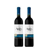 Kit Vinho Arbo Tinto Seco Tannat Casa Perini 750ml 2 unid