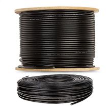 Cabo Manga 6X22 AWG - sem Blindagem
 Preto - 20 Metros