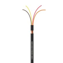 Cabo Manga 4x26 AWG - com Blindagem Preto - 2 Metros