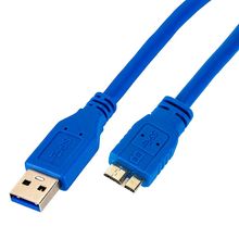 Cabo USB A para Micro B 3.0 Superspeed 5Gbps - 1 Metro