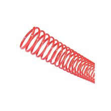 Espiral para Encadernação Vermelho 50mm 450 Folhas 12 und