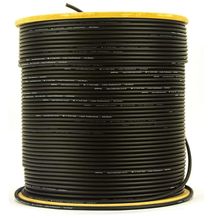 Cabo de Microfone Profissional 2x0,30 Preto - 1 Metro