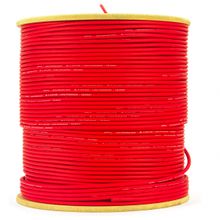 Cabo de Guitarra Blindagem Espiral 0.30 - Vermelho 30 Metros