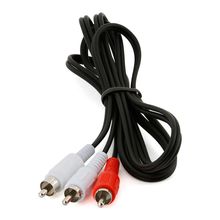 Cabo 2 RCA M Para 1 RCA M Niquelado - 4 Metros