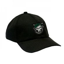 Boné Militar Rip Stop com Patch Aplicado De Opressor Liber Preta
