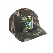 Boné Militar Rip Stop Bordado Comandos Camuflado EB