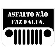 Adesivo Asfalto Não Faz Falta Adesivo Externo