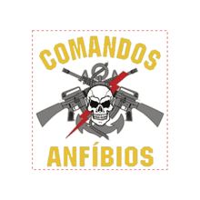 Adesivo Comandos Anfíbios Adesivo Externo