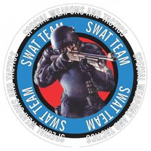 Adesivo Swat Team Adesivo Externo