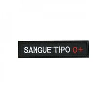 Bordado Termocolante Tipo Sanguíneo O+
