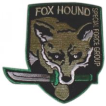 Bordado Termocolante Fox Hound Special Force Group