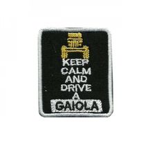 Bordado Termocolante Drive Gaiola
