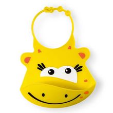 Babador De Silicone Silybib Girafa Multikids Baby BB043 MULTIKIDS