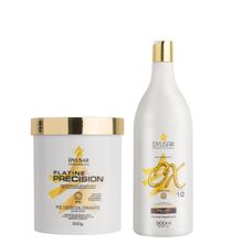 Kit Pó Platine Precision White + OX 10 Volumes DYUSAR