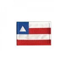 Bordado Termocolante Bandeira Bahia