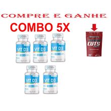 combo 5x Vitamina D3 e Ganhe Chromax P250 Menor preço
