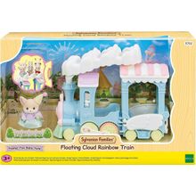 Sylvanian Families Trem Arco Iris Flutuando Na Nuvem - Epoch 5702