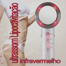 Massageador de Lipocavitação Elimina Gordura Localizada e Celulites Aparelho Ultrassom Estético Corporal  Q-2234
