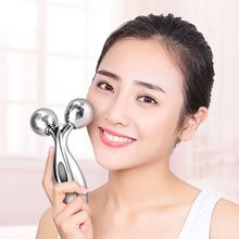 Aparelho Massageador Facial 3D Metal PRATA G