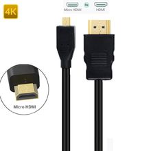 Cabo Micro HDMI x HDMI 2.0 4K Audio Video Digital 1.5m