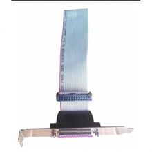 Cabo Conector Db25 Impressora Paralela Com Espelho Interno