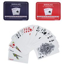 Baralho Duplo Carta para Carteado Sueca Paciência Buraco