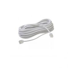Extensão Liso Para Telefone Com 25 Metros Com Conector Rj11