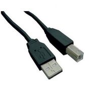 Cabo De Impressora 5 Metros Usb Preto