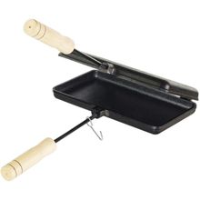 Sanduicheira Pão Forma Dupla Ferro Fundido Santana 20x11 Cm