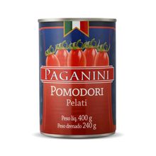 TOMATE PAGANINI DI POMODORI PELATI SEM PELE 400G