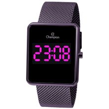 Relógio Champion Feminino Ref: Ch40080i Digital LED Roxo