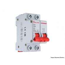 Disjuntor Elitek Din Bipolar Curva C 20Ka