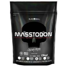 HIPERCALÓRICO MASSTODON (3KG) BLACK SKULL - MORANGO