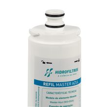 Refil Master Azul (Compatível Master Frio Azul) Hidrofiltros